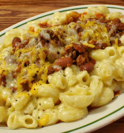 Pasta con formaggio di capra